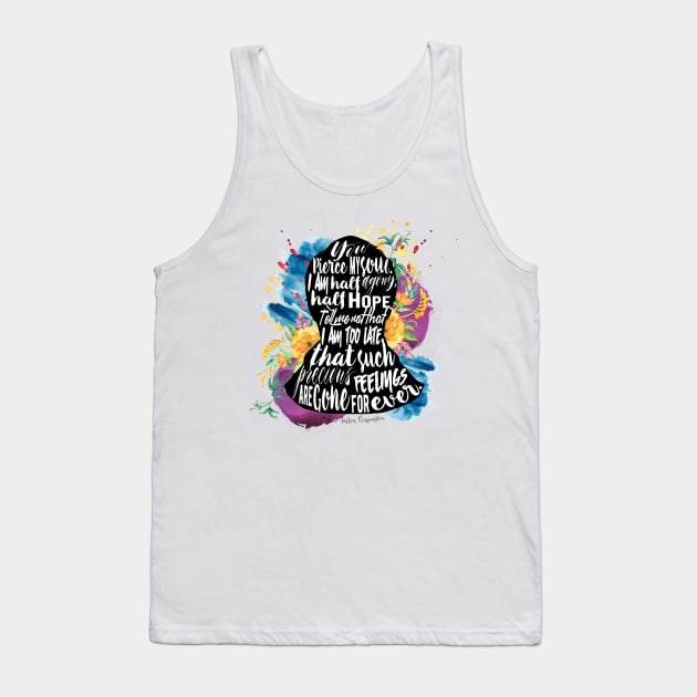 Persuasion - You Pierce My Soul Tank Top by eviebookish